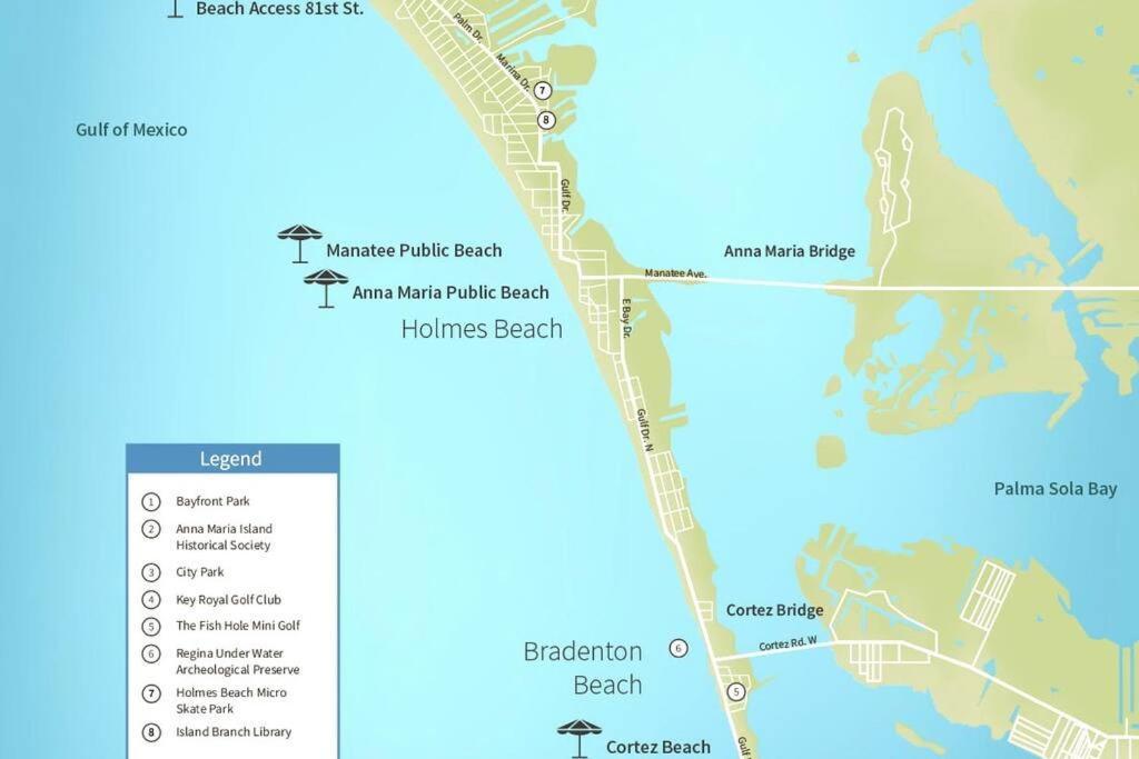 브레던톤 Waterview Oasis Retreat, Minutes To Anna Maria Island And Img 아파트 외부 사진